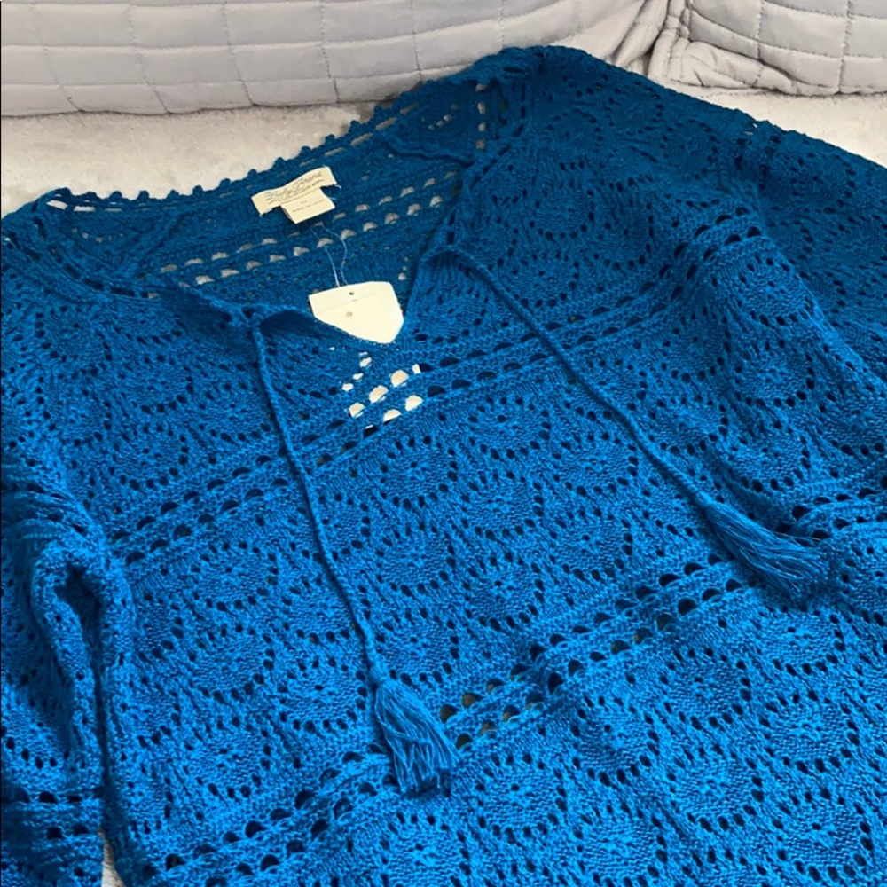 NWTs! Lucky Brand Knit Top - Picture 3 of 8